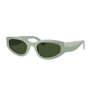 VOGUE EYEWEAR Femme VOGUE EYEWEAR VO5585S 316171 Lunettes de soleil Acétate Vert Vert Géométrique Normale