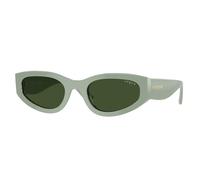 VOGUE EYEWEAR Femme VOGUE EYEWEAR VO5585S 316171 Lunettes de soleil Acétate Vert Vert Géométrique Normale