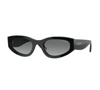 VOGUE EYEWEAR Femme VO5585S W44/11 Lunettes de soleil Acétate Noir Gris Géométrique Normale Ombré