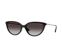 VOGUE EYEWEAR Femme VO5672S W44/8G Lunettes de soleil Nylon Noir Gris Cat Eye Normale Nuancé