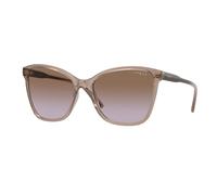 VOGUE EYEWEAR Femme VOGUE EYEWEAR VO5520S 294068 Lunettes de soleil Injecté Marron Marron Papillon Normale Ombré