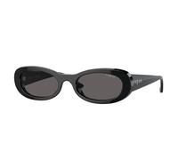VOGUE EYEWEAR Femme VOGUE EYEWEAR VO5582S W44/87 Lunettes de soleil Acétate Noir Gris Ronde Normale