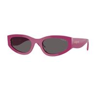 VOGUE EYEWEAR Femme VOGUE EYEWEAR VO5585S 316087 Lunettes de soleil Acétate Rose Gris Géométrique Normale