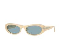 VOGUE EYEWEAR Femme VOGUE EYEWEAR VO5695SU 328080 Lunettes de soleil Acétate Blanc Bleu Ronde Normale