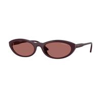 VOGUE EYEWEAR Femme VOGUE EYEWEAR VO5697SU 328469 Lunettes de soleil Nylon Rouge Violet Ronde Normale