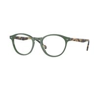 VOGUE EYEWEAR Homme VO5326 3092 Montures optiques Acétate Vert Transparent Ronde Normale