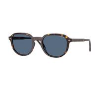 Vogue Eyewear Homme Sunglass VO5707S - Couleur du Monture: Havana foncé, Couleur de Lentille: Bleu foncé
