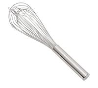 Vogue K552 Fouet léger en acier inoxydable avec joint en plastique Longueur 35 cm