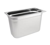 Vogue Gastronorm Casserole en acier inoxydable 1/3 7,5 l/200 mm de profondeur