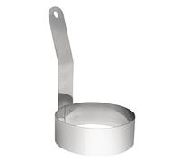Vogue GD695 Anneauà d'oêuf long manche en acier inoxydable Diamètre 75 mm