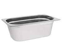 Vogue K820 Récipient alimentaire en acier inoxydable 1/4 4 l/150 mm de profondeur Argenté