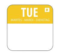 Vogue L932 Lot de 1000 étiquettes alimentaires avec code couleur