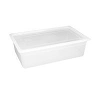 Vogue Lot de 2 boîtes alimentaires 1/1 avec couvercle 150 mm