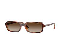 VOGUE EYEWEAR Femme VOGUE EYEWEAR VO5666S W65613 Lunettes de soleil Nylon Marron Marron Pillow Normale Nuancé