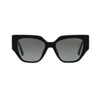 Vogue - Lunettes de Soleil Forme Irrégulière Audacieux et Dynamique - Femme - Accessoires - Noir - Taille: 52 MM