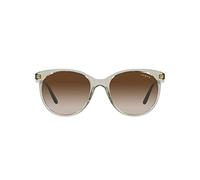 Vogue Eyewear Femme Sunglass VO5453S - Couleur du Monture: Transparent Vert clair, Couleur de Lentille: Dégradé marron