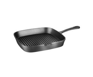 Vogue M653 Poêleà frire carrée nervurée 24,1 x 24,1 cm