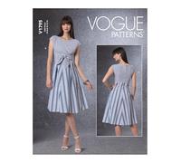 Vogue Misses Dress E5 (14-16-18-20-22) Patterns V1795E5 Patrons de Robes pour Femme Taille 42 à 50