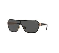 Vogue - Monture Or Verres Gris Foncé Lunettes de Soleil - unisex - Accessoires - Noir - Taille: 41 MM
