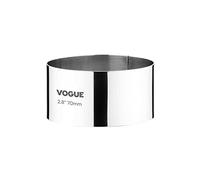 Vogue Mouleà gâteau en forme de cercle de mousse 7 x 3,5 cm