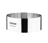 Vogue Mouleà gâteau en forme de cercle de mousse 9 x 3,5 cm