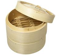 Vogue Panier vapeur bambou Vogue 15,2 cm, Bois, 135(H) x 152(Ø) mm, Bambou, K302