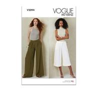 Vogue Paper Patterns V2094Y5 Patrons de pantalons pour femme Taille 46/48/50/52/54