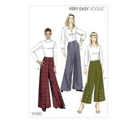 Vogue Patron de couture 9282 pour femme Toutes les variations dans un pantalon enveloppe