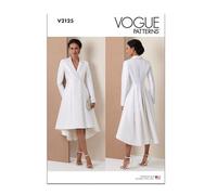 Vogue Patron de couture V2125P5 Patrons de couture pour robe à double boutonnage P5 (40-42-44-46-46-48)
