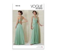 Vogue Patrons de couture V2110B5 pour robe de femme B5 (36-38-40-42-44)
