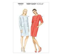 Vogue Patterns 9022 Y Patron pour Robes Taille XS 32-34/S 36-38/M 40-42