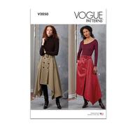 Vogue Patterns Paper Pattern V2050Y5 Jupes et ceinture pour femme Y5 (46-48-50-52-54)