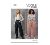 Vogue Patterns Paper Pattern V2051H5 Pantalon pour femme Taille 34-38-40-42