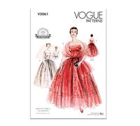 Vogue Patterns Paper Pattern V2061B5 Patron de robes et d'étole pour femme B5 (36-38-40-42-44)