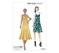 Vogue Patterns Robe en tissu multicolore pour femme 15 x 0,5 x 22 cm