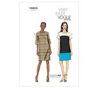 VOGUE PATTERNS Robe Jeune Femme: - modèle B5 (8-10 - 12-14 - 16)