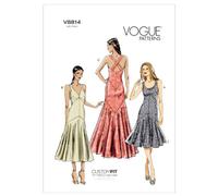Vogue Patterns Robe Jeune Femme: - modèle E5 (14-16 - 18-20 - 22)
