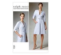 Vogue Patterns V1384 AX5 Patron de Robe pour Femme Tailles 34 à 42