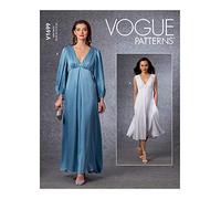 Vogue Patterns V1699F5 Patrons de robes pour femme F5