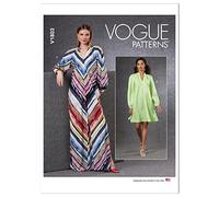 Vogue Patterns V1803ZZ Robe ZZ pour femme (L-XL-XXL)