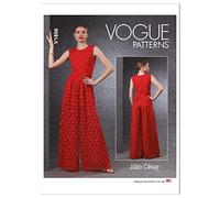 Vogue Patterns V1806F5 Patrons de vêtements de Sport pour Femme Tailles 44 à 52, Papier, 16-18-20-22-24