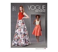 Vogue Patterns V1813B5 Jupe/pantalon pour femme B5 (36-38-40-42-44), papier