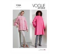 Vogue Patterns V1866A5 Veste pour femme A5 (34-38-40-42)
