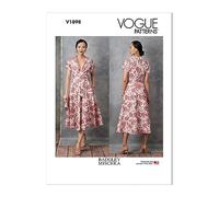 Vogue Patterns V1898F5 Robe pour femme F5 (16-18-20-22-24)