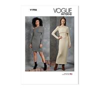 Vogue Patterns V1906Y5 Robe pour femme Y5 (18-20-22-24-26)