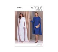 VOGUE PATTERNS V1982B5 Robes pour femme B5 (36-38-40-42-44)