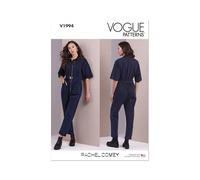 VOGUE PATTERNS V1994BB Combinaison pour femme par Rachel Comey BB (L-XL-XXL)