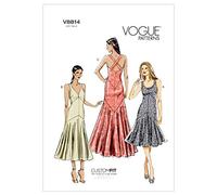 Vogue Patterns V8814 Patrons de Robes pour Femme Taille A5 34-38-40-42