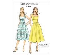 Vogue Patterns V9100 Robes, Size A5 (6-8-10-12-14)