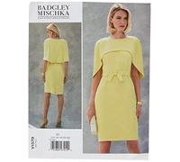 Vogue Patterns Vogue 1579 E5 Patron de Robe pour Femme Taille 42-50, Tissu, Multicolore, 20 x 0,5 x 25 cm